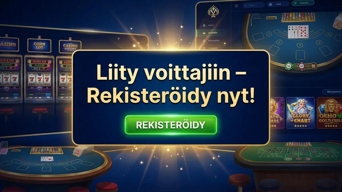 Rekisteröidy bonuksella